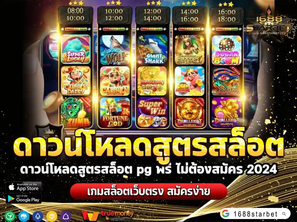 ดาวน์โหลดสูตรสล็อต